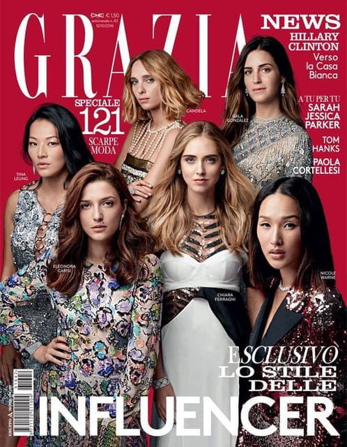 Grazia Italy October 2016 Cover — Grazia Italy
