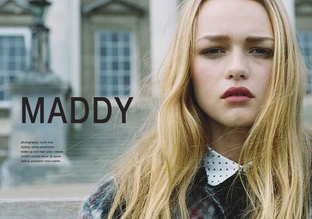 Maddy for Moon magazine