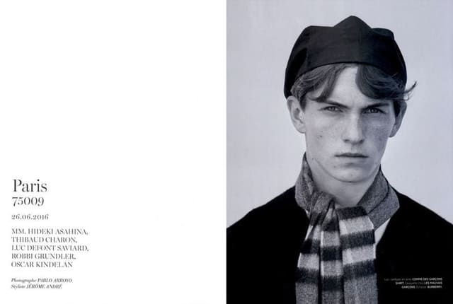 Les Etudiants — L'Officiel Hommes Paris