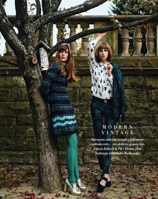 Modern Vintage — Harper's Bazaar Poland