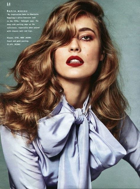 HOW TO GET SUPERMODEL HAIR — The Sunday Times Style Magazine UK