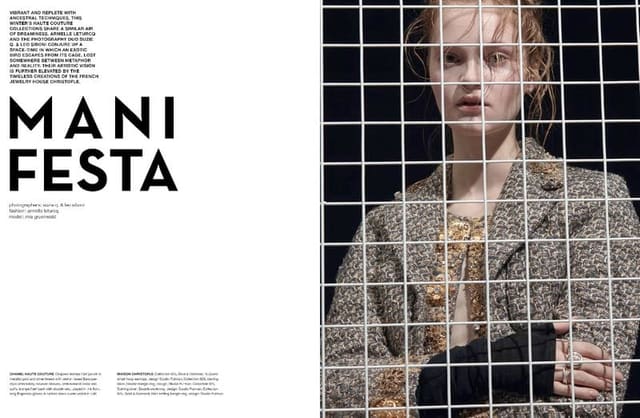 MANIFESTA - HAUTE COUTURE SPECIAL — Crash Magazine