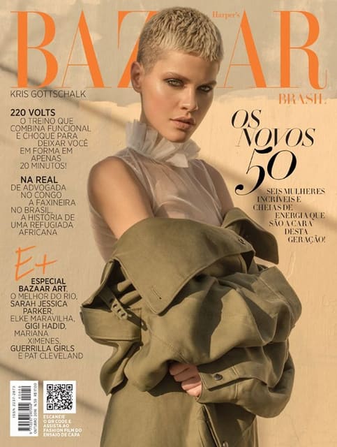 Harper's Bazaar Brazil October 2016 Cove... — Harper's Bazaar Brazil