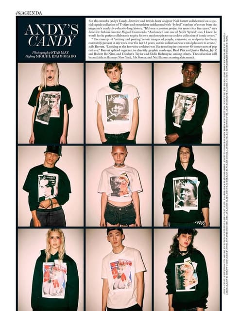 Andy's Candy October 2016 — Interview Magazine