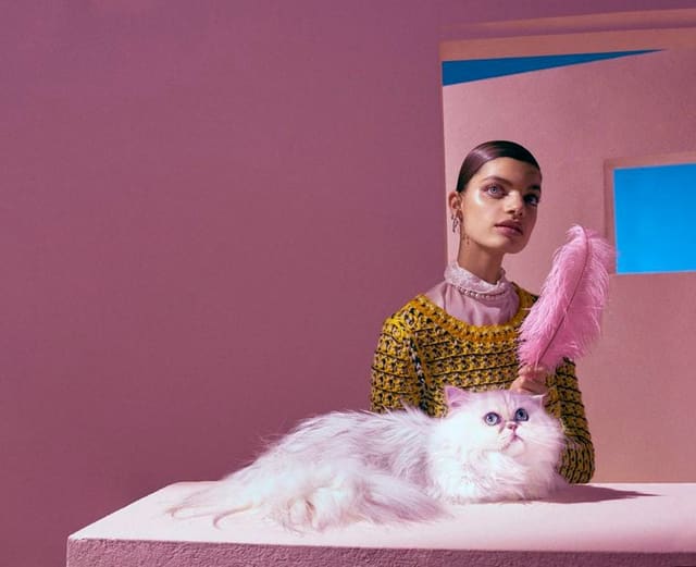 The Catlady (for GALA Germany)
