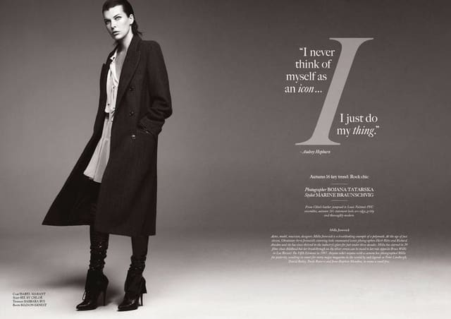 I never think of myself as an icon... I ... — Glass Magazine