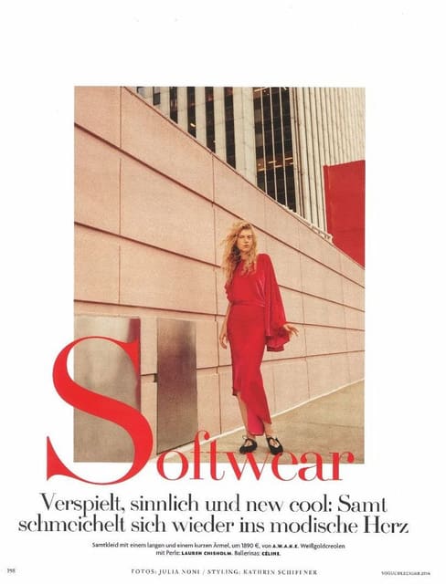 Softwear — Vogue Germany