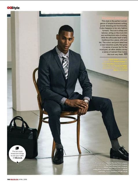 YOUR STRONG SUIT — GQ Style South Africa