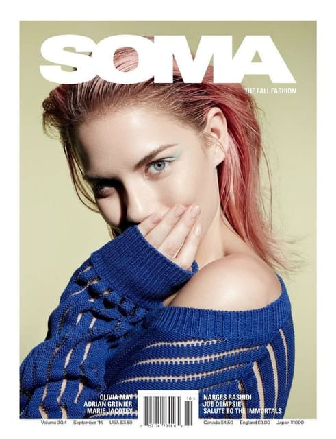 Soma Sept 2016 The Fall Fashion Cover — SOMA Magazine