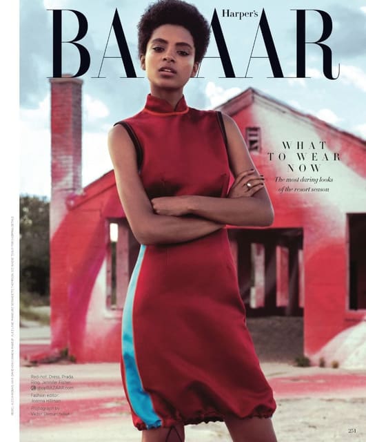 Seeing Red — Harper's Bazaar U.S.
