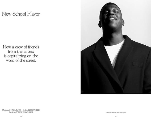 New School Flavor — Suited Magazine