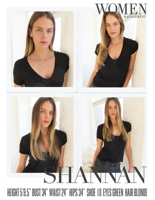 Women Models F/W 16 Polaroids/Portraits