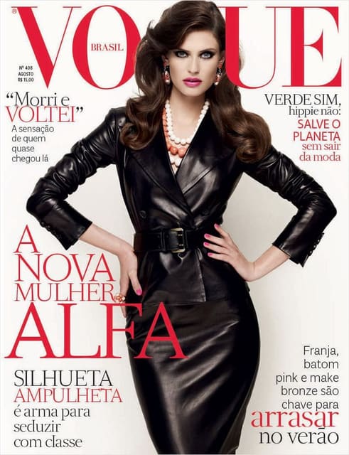 Vogue Brasil August 2012 Cover — Vogue Brasil