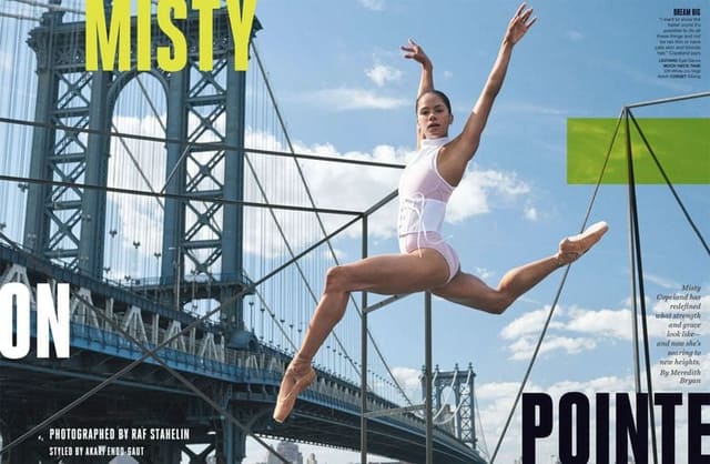 Misty on Pointe — Self Magazine