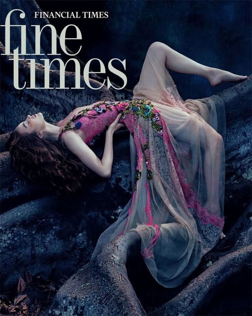 Enchanting Floral Evening Gowns — FT