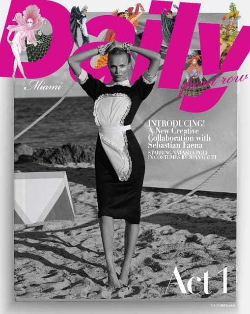 Daily Front Row Miami 1st Issue December... — The Daily