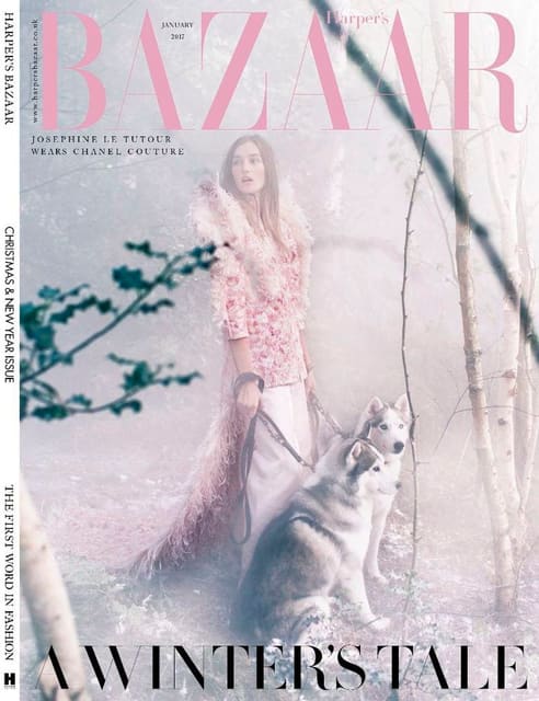 Harper's Bazaar UK January 2017 Covers — Harper's Bazaar UK