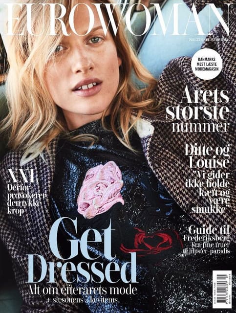 Eurowoman Magazine September 2016 Cover — Eurowoman