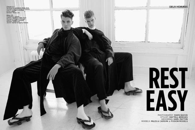 Rest Easy by Raen Badua — Deux Hommes