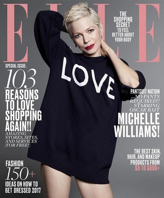Elle U.S. January 2017 Cover — Elle U.S.