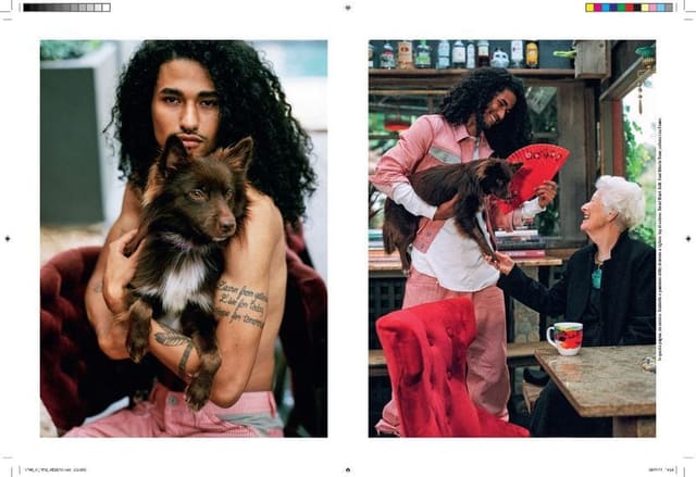 A Dog is not Just for Christmas — Vogue Italia