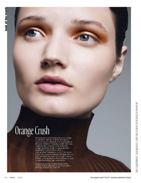 Orange Crush — W Magazine