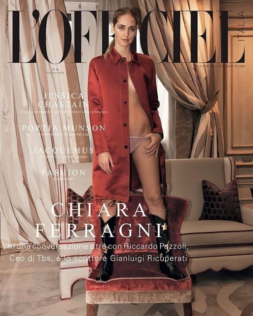 L'Officiel Italia December 2016 Cover