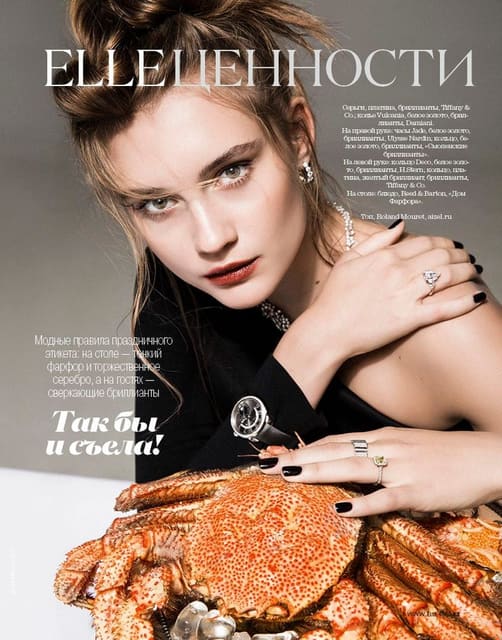 Jewelry shoot December 2016 — Elle Russia