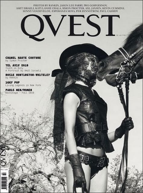 Qvest Magazine Fall 2010 Cover — Qvest Magazine
