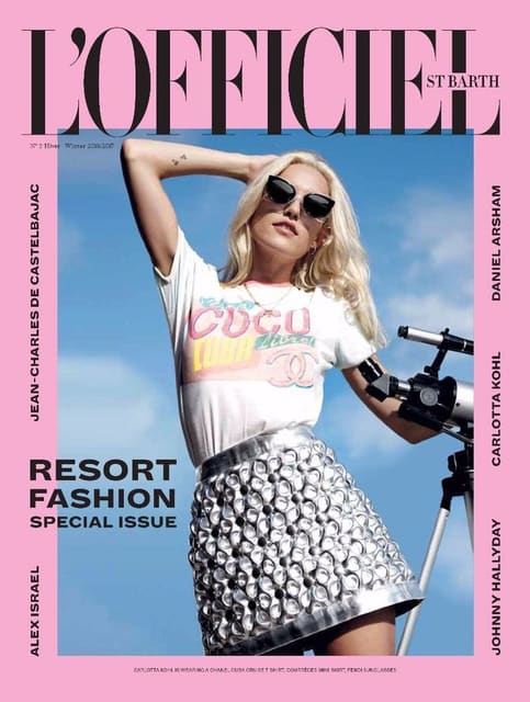 L'Officiel St. Barth Cover No. 2 Winter 2016/2017 — L'Officiel Saint Barth