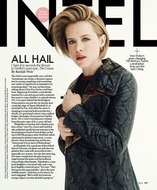 Claire Foy — Elle U.S.