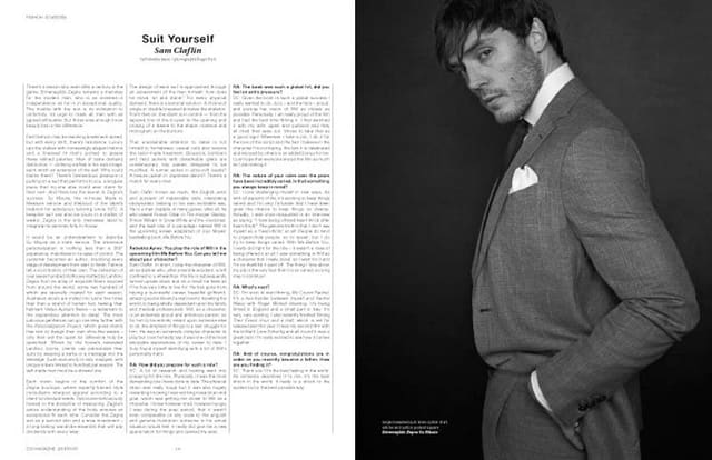 Suit Yourself — Zoo Magazine