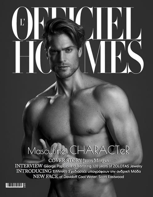 L'Officiel Hommes Hellas F/W 15 Cover by Victor Santiago — L'Officiel Hommes Hellas