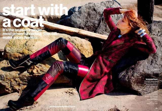 Start with a Coat — Glamour Magazine U.S.