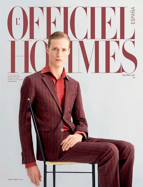 L'Officiel Hommes Spain Winter 16/17 Cov... — L'Officiel Hommes España