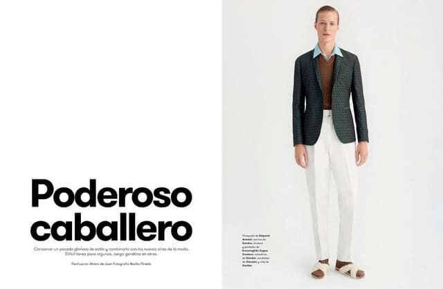 Poderoso Caballero — L'Officiel Hommes España