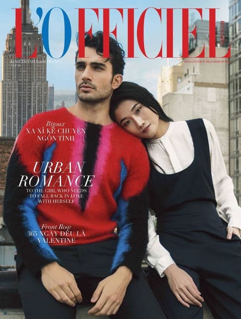 L'Officiel Vietnam February 2017 Cover — L'Officiel Vietnam