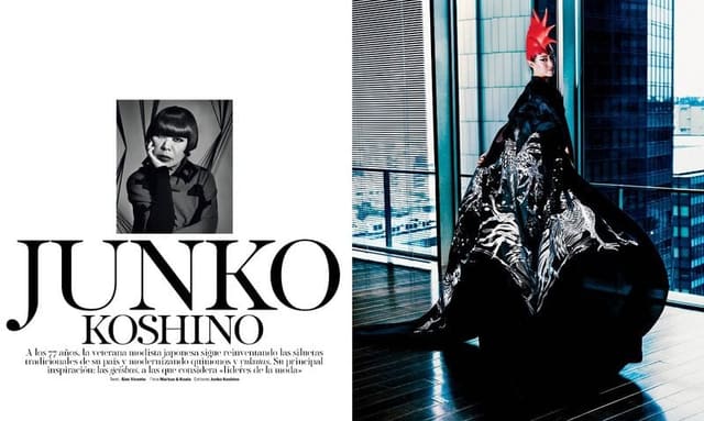 Junko Koshino — S Moda for El Pais