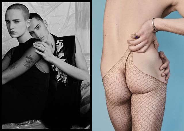 Naked Glory for Paris is Dead