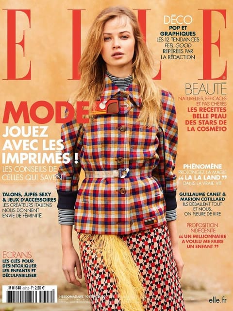 Elle France February 10, 2017 Cover — Elle France