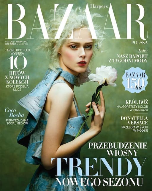 Harper's Bazaar Poland March 2017 Cover — Harper's Bazaar Poland