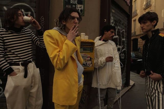 NASSIM, CELESTIN, REMI & TOM GO RED — Redmilk Magazine