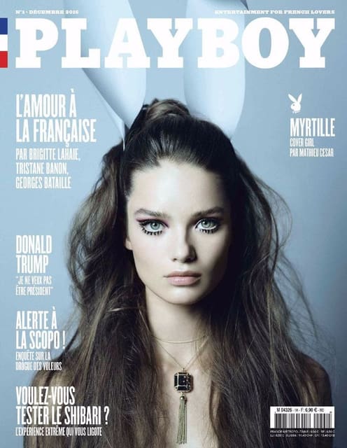 Playboy France December 2016 Cover — Playboy France