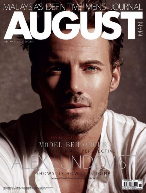 August Man Malaysia November 2012 Two Co... — August Man Malaysia