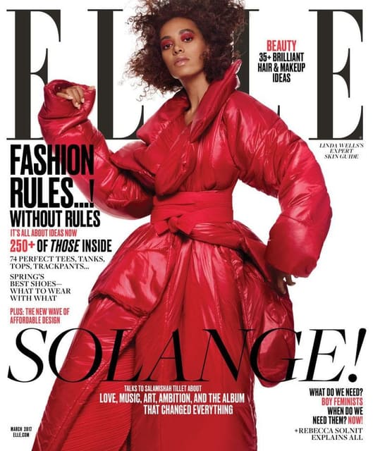 Elle U.S. March 2017 Cover — Elle U.S.