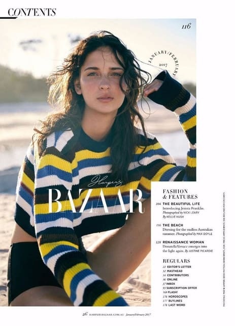 The Beach — Harper's Bazaar Australia