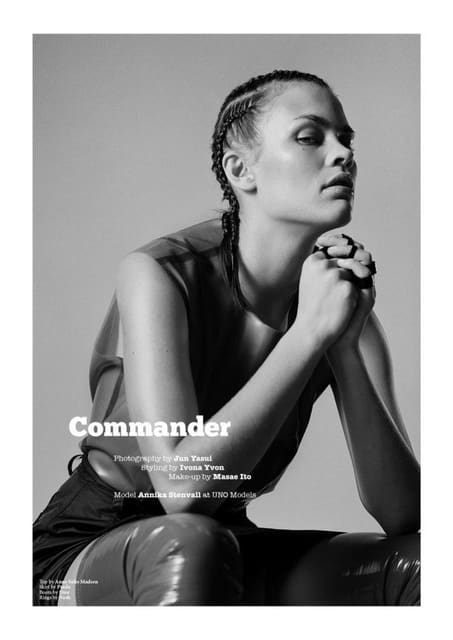 COMMANDER by Jun Yasui — Beauty Rebel Magazine