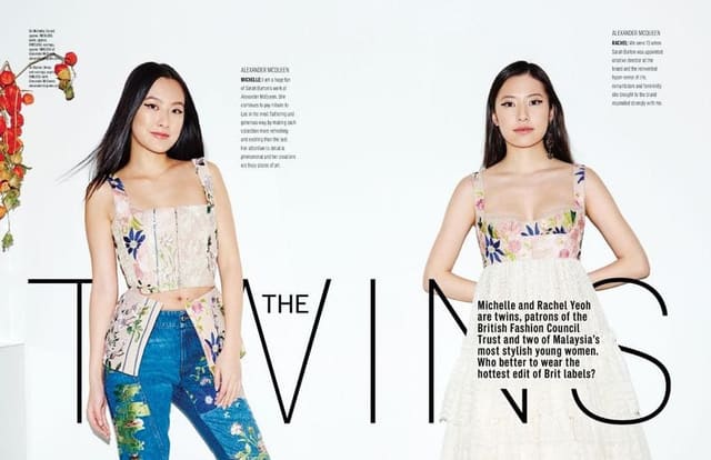 The Twins — Elle Malaysia