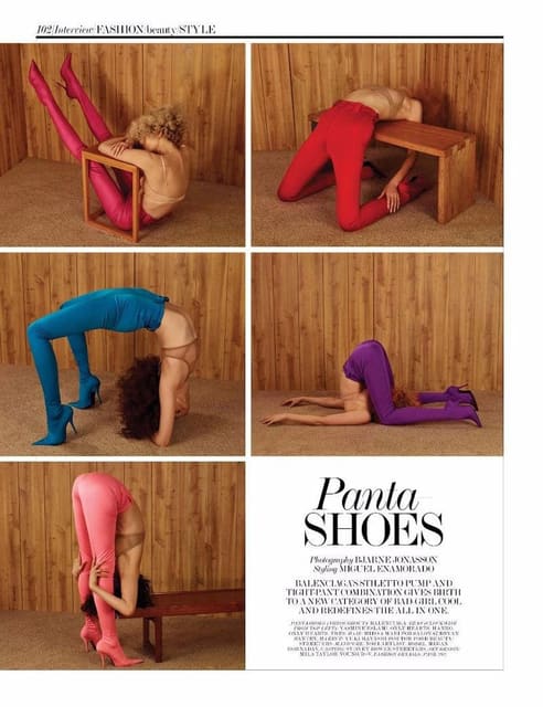 Panta-Shoes — Interview Magazine