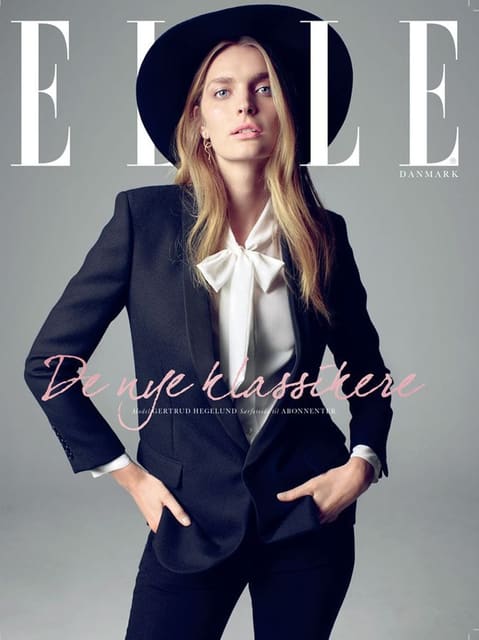 Elle Denmark March 2016 Cover — Elle Denmark